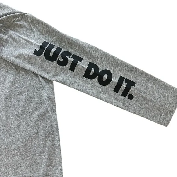 Nike Long Sleeve Logo T-Shirt & Black Jogger Pants 2 Piece Set Boys Size 6 NWT - Picture 3 of 6